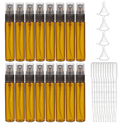 Empty Portable Glass Spray Bottles