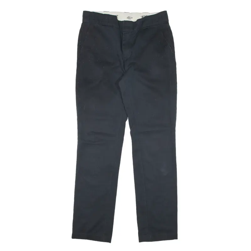 DICKIES 776F Workwear Trousers Black Slim Straight Womens W30 L30