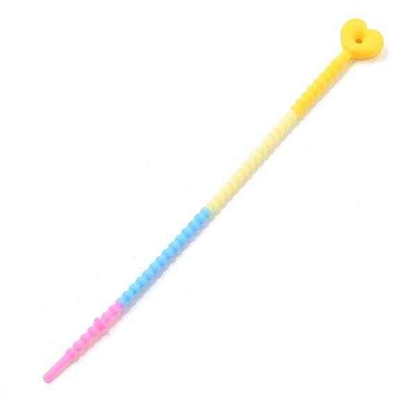 Heart Silicone Cable Ties