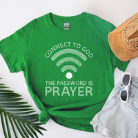 Connect To God Rhinestone Transfer