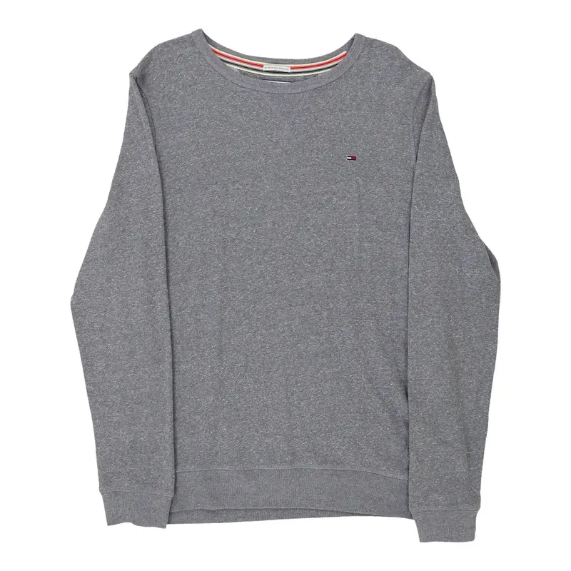 Tommy Hilfiger Sweatshirt - Large Grey Cotton