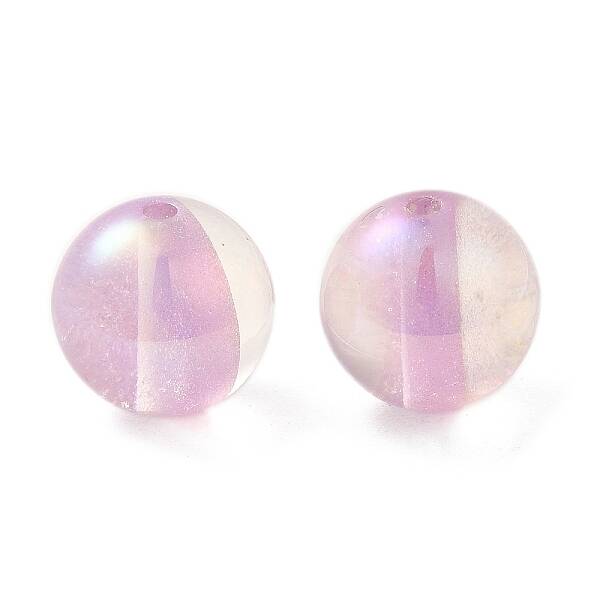 Two Tone Resin Beads