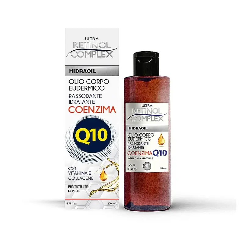 Retinol Complex Ultra Olio Corpo Eudermico Q10 200 Ml