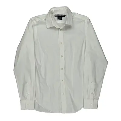 Ralph Lauren Sport Shirt - Medium White Cotton