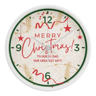 Merry Christmas Magic - A Clock for Dad's Heart