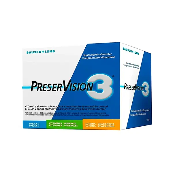 Bausch+lomb Preservion Confezione da 3 mesi 180 capsule