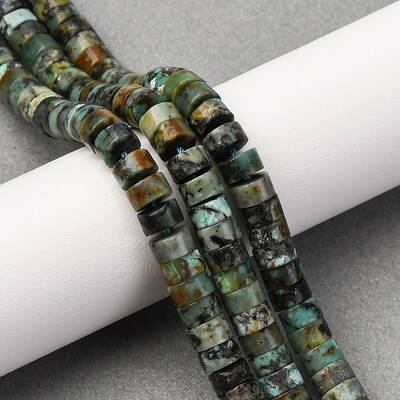 Natural African Turquoise(Jasper) Beads Strands