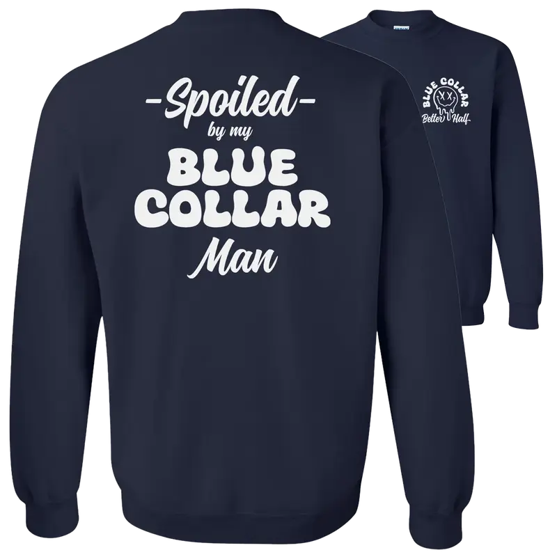 Navy Blue Spoiled - Crew Sweatshirt