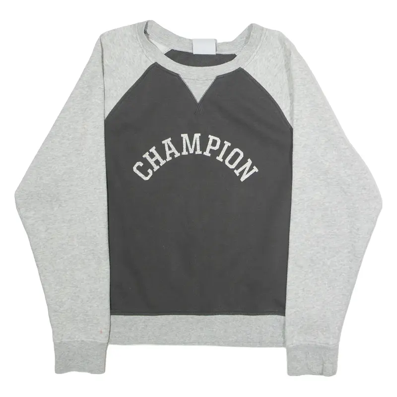 CHAMPION Mens Sweatshirt Grey Crew Neck L