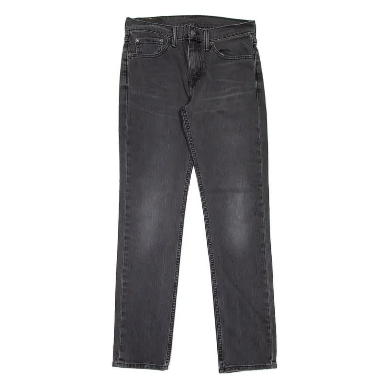 LEVI'S 511 Jeans Mens Grey Slim Straight Stone Wash W30 L32