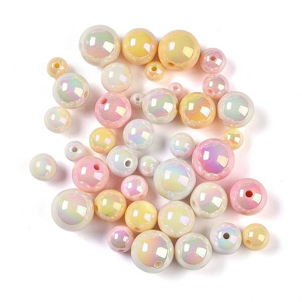 Acrylic Beads-Plating
