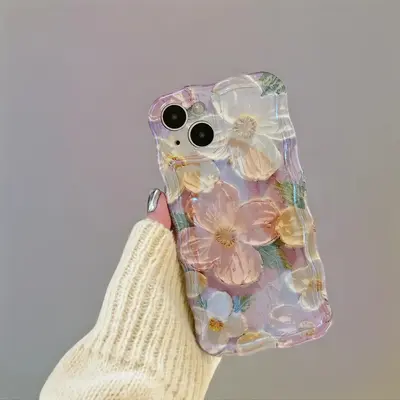 Fall Floral Pattern Phone Case, Multicolor Decorative Phone Protector Cover, Phone Protective Cases, Phone Accessories Compat...