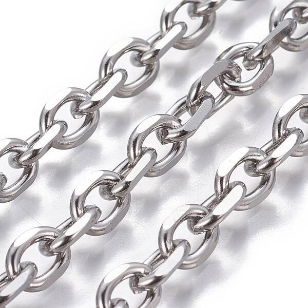 Non-Tarnish 3.28 Feet 304 Stainless Steel Cable Chains