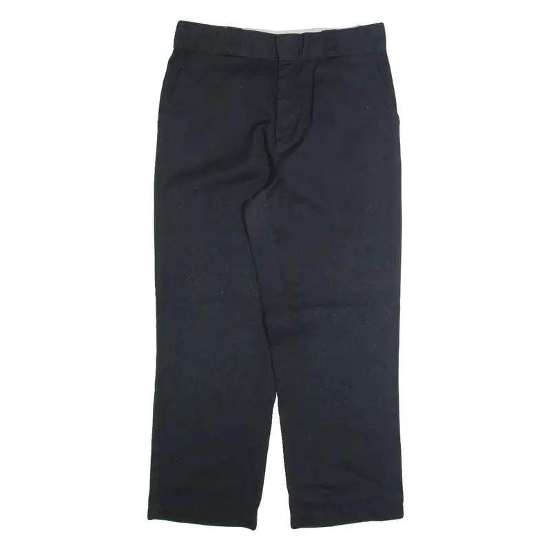 DICKIES Chino Mens Trousers Black Regular Straight W30 L26