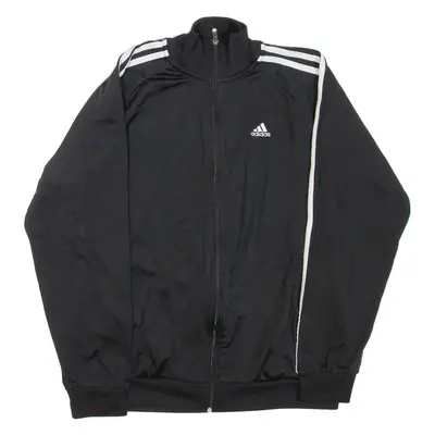 ADIDAS Boys Track Jacket Black 15-16Y