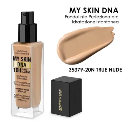 Bella Oggi My Skin Dna Long Lasting Foundation 16H True Nude