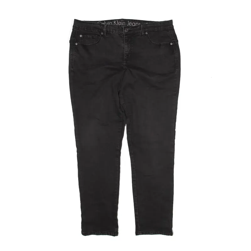 CALVIN KLEIN CURVY Blue Jeans W33 L30