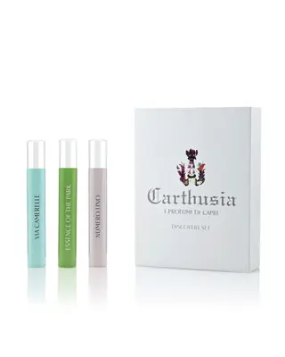 Carthusia Garden Mediterraneo Discovery Set Essence of the Park, Numero Uno, Via Camerelle 3 x 10ml