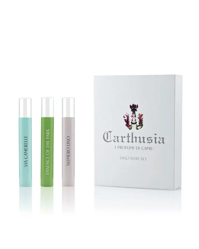 Carthusia Garden Mediterraneo Discovery Set Essence of the Park, Numero Uno, Via Camerelle 3 x 10ml
