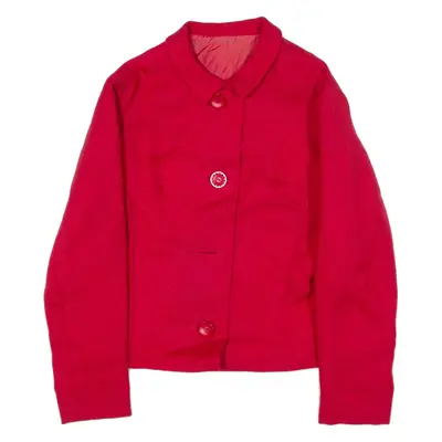 Womens Jacket Red Knit S