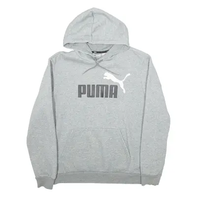 PUMA Mens Grey Hoodie M