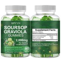 BPEYHNatural Soursop Graviola Leaf High-Concentration Gummies | 2000mg Extract per Serving | Vegan Formula · Premium Craftsm...