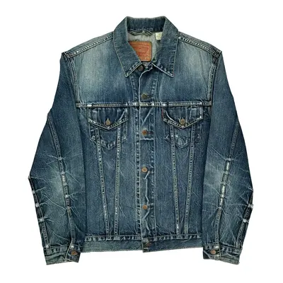 Levis Denim Jacket - Large Blue Cotton