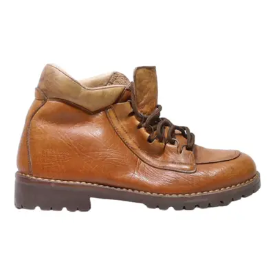 PATONS Chukka Boots Brown Leather Womens UK 6