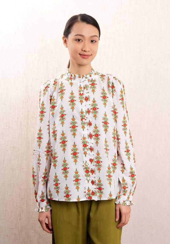 Blouse Chrissie Top Coconut | Color: COCONUT | Size: M