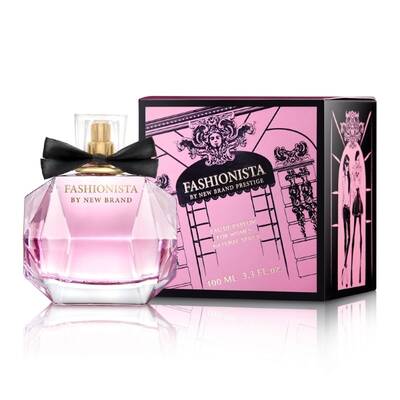 New Brand Fashionista Perfume for Women - Eau de Parfum Spray 3.3 oz