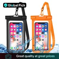 Waterproof Phone Pouch, 2 Counts Clear Waterproof Cell Phone Case Lanyard for Iphone 15 14 13 Pro Max Plus Galaxy S22 S23 Up ...