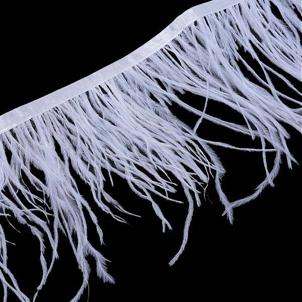 Fashion Ostrich Feather Cloth Strand Costume Accessories