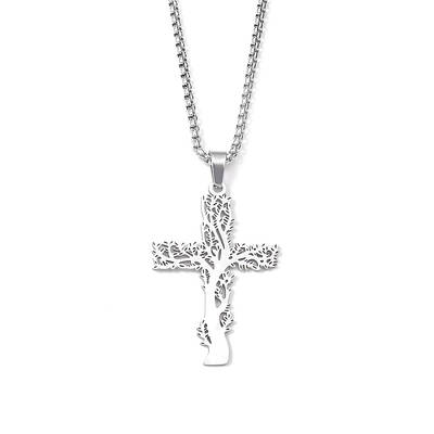 Non-Tarnish 201 Stainless Steel Pendant Necklaces for Man