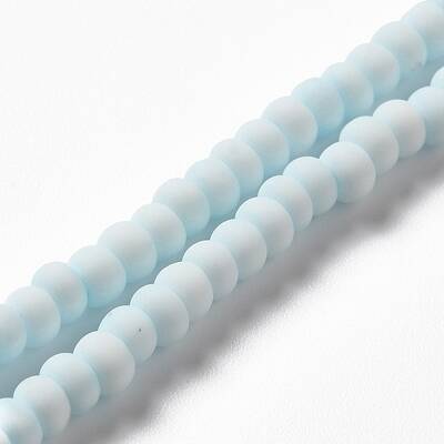 Handmade Frosted Porcelain Beads