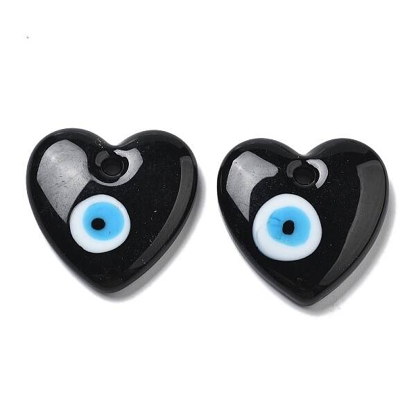 Handmade Evil Eye Lampwork Pendants