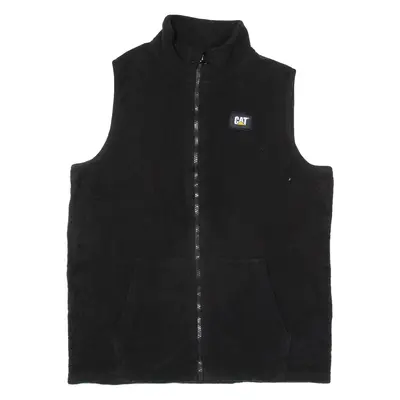 CAT Boys Fleece Gilet Black 14-15Y