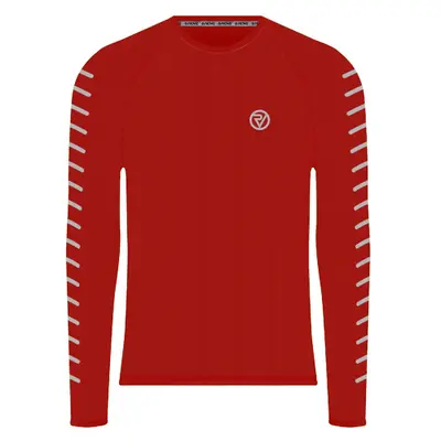 Men's Long Sleeve Reflective Striped Top