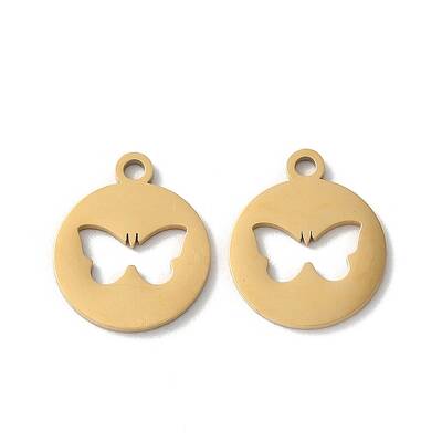 Ion Plating(IP) 304 Stainless Steel Charms