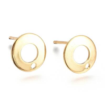 201 Stainless Steel Stud Earring Findings