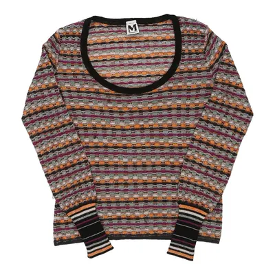 Missoni Jumper - Medium Multicoloured Wool Blend | Size: medium