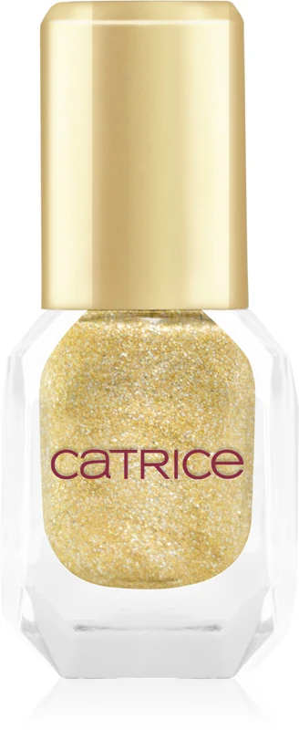 Catrice MY JEWELS. MY RULES. nail polish color C01 Bold Gold 10.5 ml