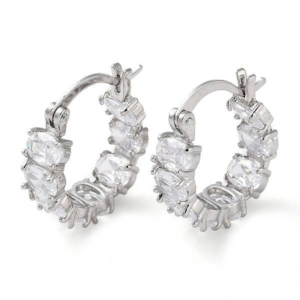 Brass Hoop Earrings