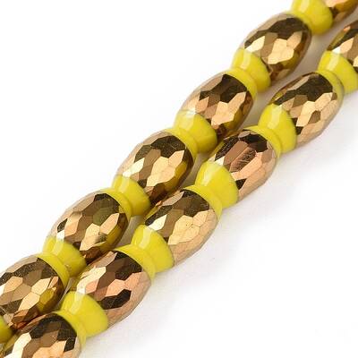 Electroplated Glass Beads Strands