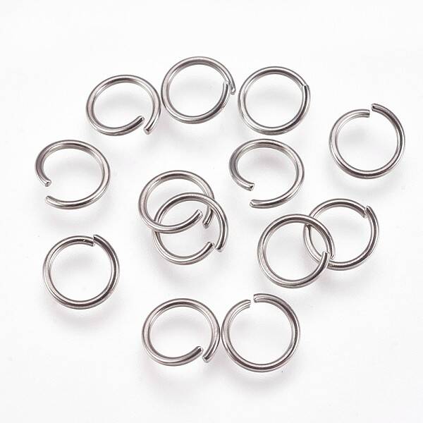 Tarnish Resistant 304 Stainless Steel Open Jump Rings