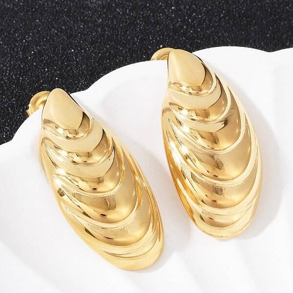 304 Stainless Steel Stud Earrings