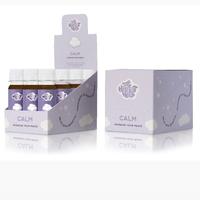 CALM - 12 Pack - Vanilla Chai & Lavender Infused Wellness Vitamins Supplement Health Shots for Relaxation & Stress Relief
