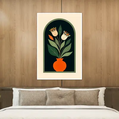 Geometric Floral - Artful Simplicity
