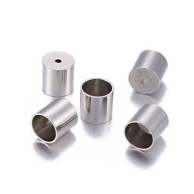 Tarnish Resistant 201 Stainless Steel Cord Ends