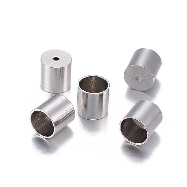 Tarnish Resistant 201 Stainless Steel Cord Ends