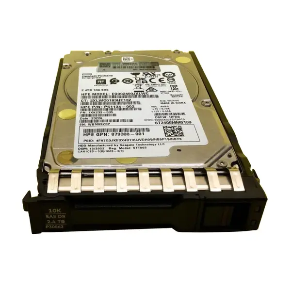 P30562-001 HP 2.4TB 10K SAS 12Gb/s 2.5-inch HDD for ProLiant Gen10+/Gen11 Servers